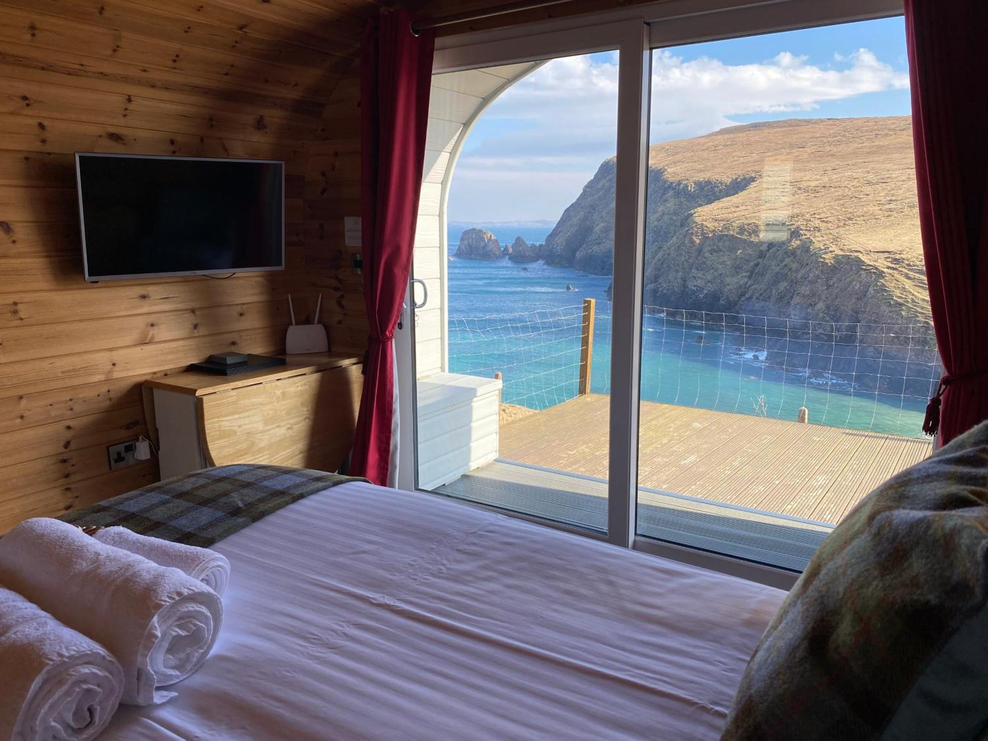 Seapods - Isle Of Lewis - Luxury En-Suite Pods On The Edge Of The Atlantic Ocean Aird Uig Exterior photo